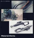 50组科幻硬表面无缝贴图 Material Works