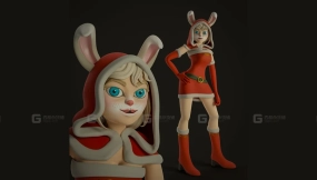 穿兔子装的女孩-The Girl In The Rabbit Costume