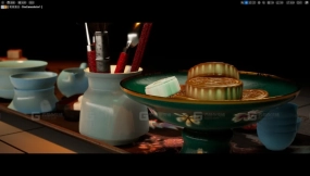 【UE】中式茶具与糕点  Chinese Teaset & Pastry