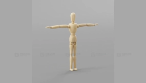 绑定人体模型 Rigged Mannequin