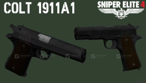 柯尔特_1911A1手枪 - Colt_1911A1 3D model-34
