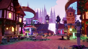 【UE】风格化梦幻之城场景模型  City Of Dream
