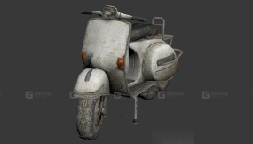 利比亚黄蜂 - Lybia Vespa 3D model-126