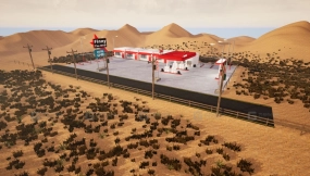 【UE】复古加油站包  Retro Gas Station Pack