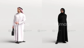 沙特阿拉伯 – 站立姿态  Humano – 2402 – Saudi Arabia – Standing