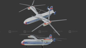 米-12直升机  Helicopter Mil V12
