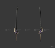 武士刀 - Catana 3D model-39