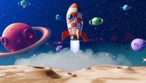 Blender卡通火箭建模动画基础教程 Blender Space Adventure 3D Modeling & Animation
