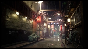 【UE】日本小巷环境资源包  A Japanese alley environment pack