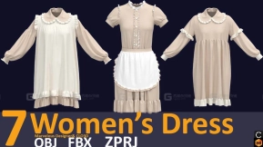 7+复古居家睡衣女装服装
