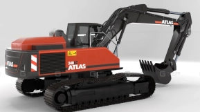 阿特拉斯340lc挖掘机-Excavator Atlas 340lc