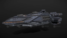 科幻战列舰 无畏 Scifi Battleship Dauntless