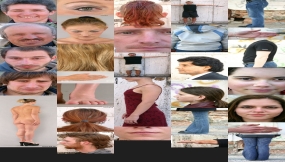 【3DSK】男性女性全身头部结构造型解刨学骨架表情路人参考照片