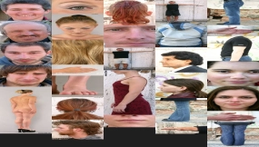 【3DSK】男性女性全身头部结构造型解刨学骨架表情路人参考照片