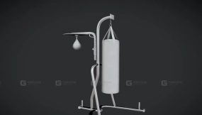 体育器材 沙袋 01 PBR游戏就绪 Sports - Punching Bag 01 - PBR Game Ready