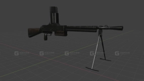 夏泰勒朗1924式-Chatelleraunt M1924 29 3D model-39