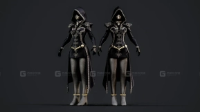 刺客女巫套装 - Assassin Sorceress Outfit
