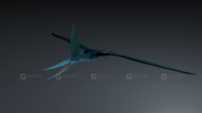 夜翼龙 Nyctosaurus 0