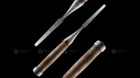 写实风格木工凿子模型 Realistic style woodworking chisel model
