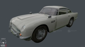 1964款阿斯顿马丁DB5 - 1964 Aston Martin DB5 3D model-56
