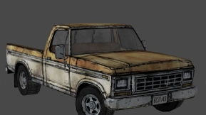 卡车 - Truck 3D model-47