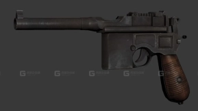 毛瑟C96手枪 - Mauser C96 3D model-49