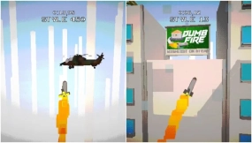 物理驱动导弹游戏《Dumbfire》开放试玩：高速穿越障碍直击目标