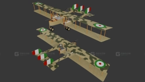 卡普罗尼 Ca.3 重型轰炸机  Caproni Ca.3 Heavy Bomber
