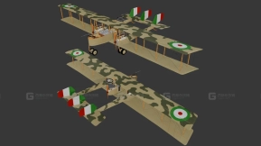 卡普罗尼 Ca.3 重型轰炸机  Caproni Ca.3 Heavy Bomber