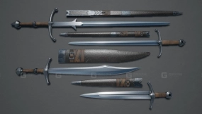 【UE】HB中世纪武器包1  HB Medieval Weapons Pack 1