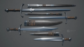 【UE】HB中世纪武器包1  HB Medieval Weapons Pack 1