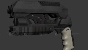 手炮手枪 - Handcannon 3D model-29