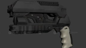 手炮手枪 - Handcannon 3D model-29