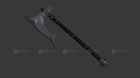 斧头 3D模型-56 - Axe 3D model-56