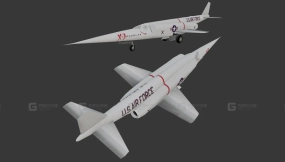 超音速道格拉斯X3短剑  Supersonic Douglas X3 Stiletto