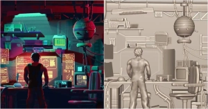 探秘赛博朋克3D场景幕后