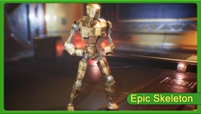 【UE】科幻机器人  Sci Fi Robot