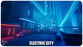 【UE5.1】电力城市模块化套件  Electric City modular Kit