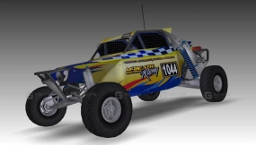 越野车（开放式车轮） - Buggy (Open Wheel) 3D model-37