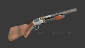 霰弹枪3D模型-2 - Shotgun 3D model-2
