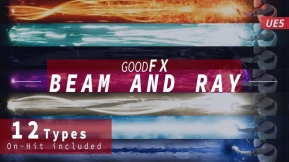 【UE】优质特效 光束与射线  Good FX   Beam and Ray