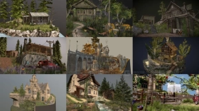 9+ 立体模型场景  9+ Diorama Scenery