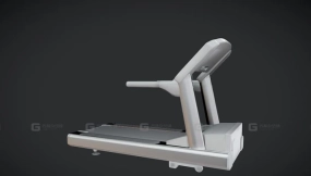 体育器材 跑步机 PBR游戏就绪 Sports - Treadmill - PBR Game Ready