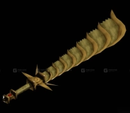 黄金剑 - Golden Shword 3D model-11