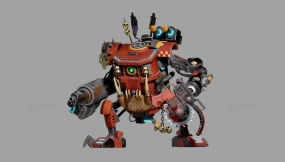赛博格警用机器人 - Cyborg Police Robot - War Robot