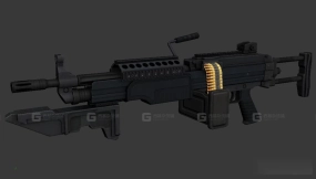 自动步枪-Automatic rifle 3D model-12