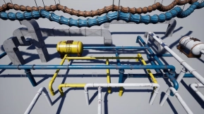 【UE】管道 风管  Pipes AirDucts