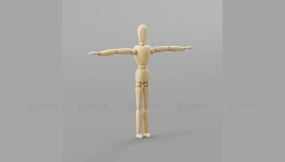 绑定的人体模型 - Rigged Mannequin