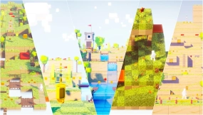 【UE】平台跳跃游戏 - 风格化方块世界 第一卷  PLATFORMER - Stylized Cube World Vol.1