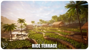 【UE5.1】亚洲水稻梯田  Asian Rice Terrace
